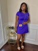 Casual Summer Dress (Purple)
